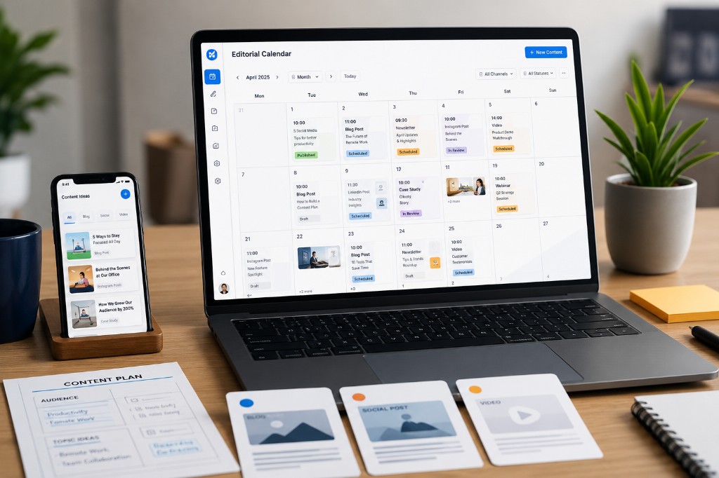 Calendario editoriale — contenuti programmati
